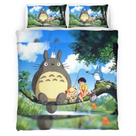 My Neighbor Totoro All Characters 7 Duvet Cover