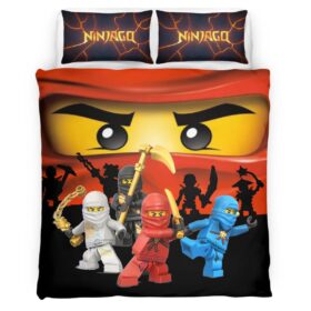 Ninjago All Characters 1001 Duvet Cover