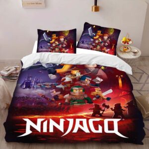 Alternative view of Ninjago All Characters 1001 Duvet Cover
