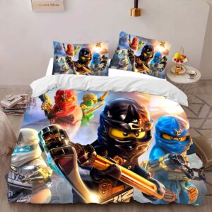 Alternative view of Ninjago All Characters 1002 Duvet Cover