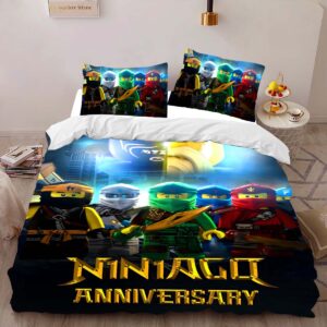 Alternative view of Ninjago All Characters 1003 Duvet Cover