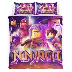 Ninjago All Characters 1005 Duvet Cover