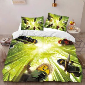 Alternative view of Ninjago All Characters 1006 Duvet Cover