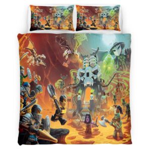 Ninjago All Characters 1011 Duvet Cover