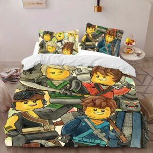 Alternative view of Ninjago All Characters 1015 Duvet Cover
