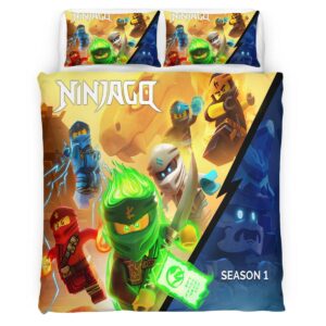 Ninjago Season 1 All Characters 101 Duvet Cover