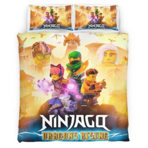 Ninjago dragons rising All Characters 102 Duvet Cover