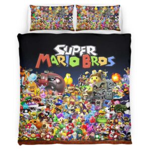 Nintendo super mario bros anniversary Duvet Cover