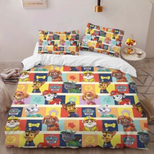 Alternative view of Paw Patrol All Characters 42 Duvet Cover
