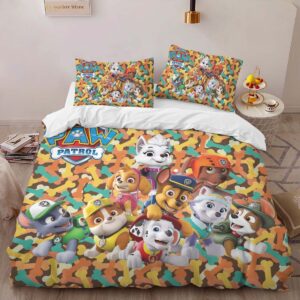 Alternative view of Paw Patrol All Characters 8 Duvet Cover