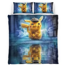 Pikachu Detective 1 Duvet Cover