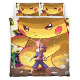 Pikachu Detective 3 Duvet Cover