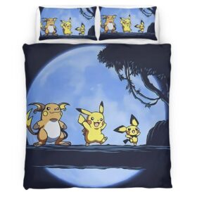 Pikachu Pokemon 9 Duvet Cover