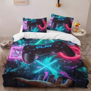 Alternative view of Playstation 11 Duvet Cover
