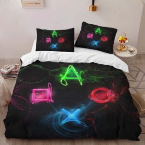 Alternative view of Playstation 13 Duvet Cover