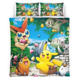 Pokemon All Characters 2 Duvet Cover