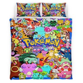 Pokemon All Characters 3 Duvet Cover