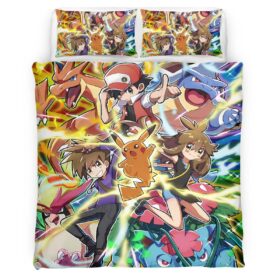 Pokemon All Characters 4 Duvet Cover
