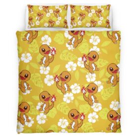 Pokemon Charmander 2 Duvet Cover