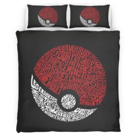 Pokemon Pikachu Ball Duvet Cover