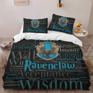 Alternative view of Ravenclaw Harry Potter 5 Duvet Cover