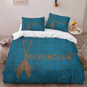 Alternative view of Ravenclaw Harry Potter 7 Duvet Cover
