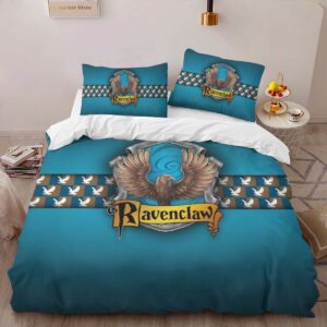 Alternative view of Ravenclaw Harry Potter 9 Duvet Cover