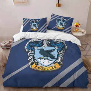 Alternative view of Ravenclaw House in Harry Potter Duvet Cover