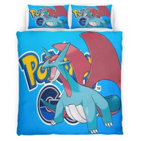 Salamence Pokemon Duvet Cover