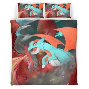 Salamence Pokemon 4 Duvet Cover