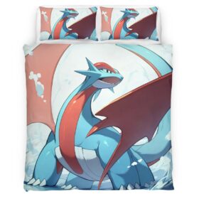 Salamence Pokemon 5 Duvet Cover