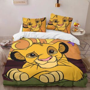 Alternative view of Simba The Lion King 05 Duvet Cover
