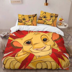 Alternative view of Simba The Lion King 06 Duvet Cover