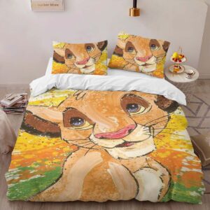 Alternative view of Simba The Lion King 07 Duvet Cover