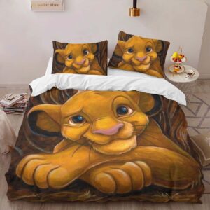 Alternative view of Simba The Lion King 08 Duvet Cover