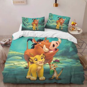 Alternative view of Simba The Lion King Characters 01 Duvet Cover