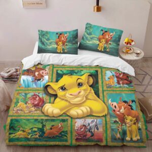 Alternative view of Simba The Lion King Characters 02 Duvet Cover