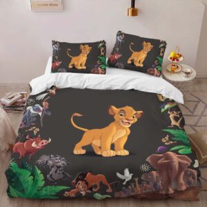 Alternative view of Simba The Lion King Characters 03 Duvet Cover