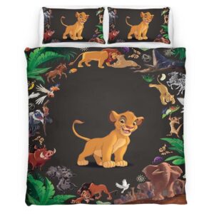 Simba The Lion King Characters 03 Duvet Cover