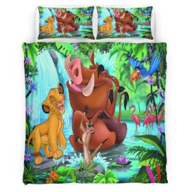 Simba and Friends 2 Duvet Cover