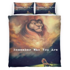 Simba and Mufasa The Lion King 02 Duvet Cover