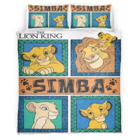 Simba and Mufasa The Lion King 06 Duvet Cover