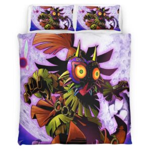 Skull Kid Majoras Mask The Legend of Zelda Character 3 Duvet Cover