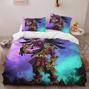 Alternative view of Skull Kid The Legend of Zelda 3 Duvet Cover
