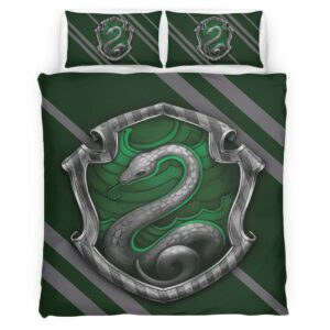 Slytherin House Harry Potter 02 Duvet Cover