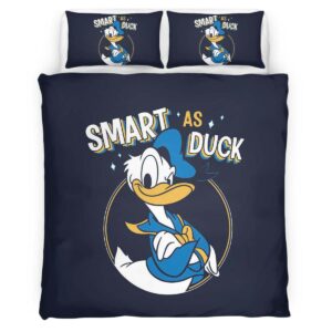 Smart as a Duck Donald Duck Duvet Cover