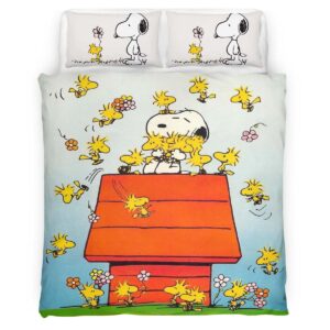 Snoopy Beagle Hug Duvet Cover