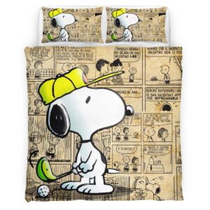 Snoopy Golf 2 Duvet Cover