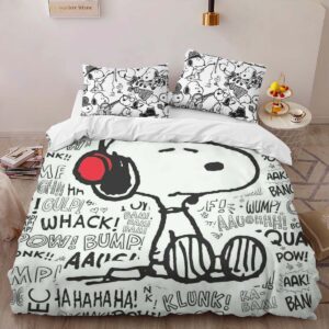 Alternative view of Snoopy The Peanuts 6 Duvet Cover