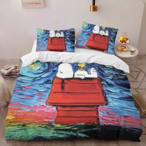 Alternative view of Snoopy The Peanuts 7 Duvet Cover
